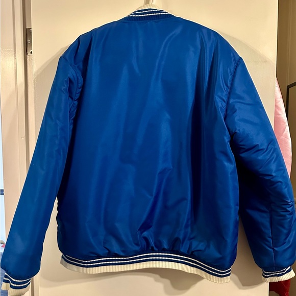 MLB Genuine Merchandise Reversible Los Angeles Dodgers Varsity Jacket NWOT - Picture 11 of 14